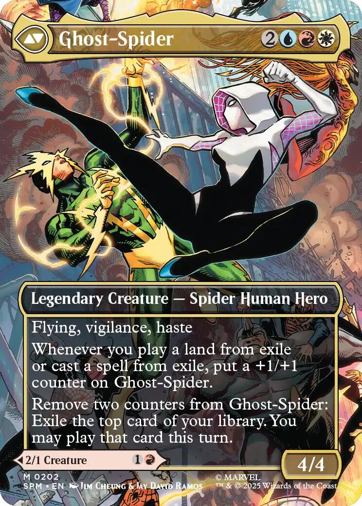 Gwen Stacy (0202) (Borderless) [Marvel's Spider-Man] | Lots Moore NSW