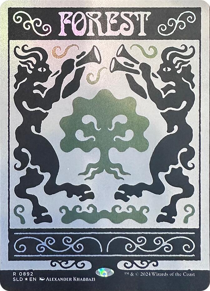 Forest (0892) (Rainbow Foil) [Secret Lair Drop Series] | Lots Moore NSW
