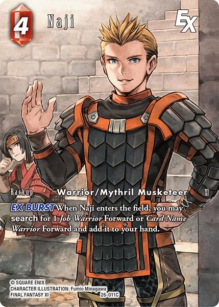 Naji EX (Full Art) [Gunslinger in the Abyss] | Lots Moore NSW