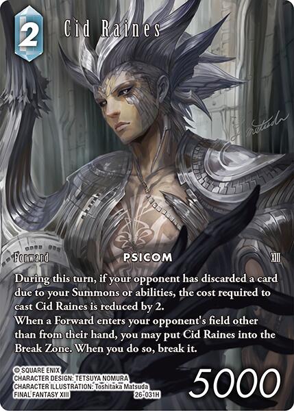 Cid Raines (Full Art) [Gunslinger in the Abyss] | Lots Moore NSW