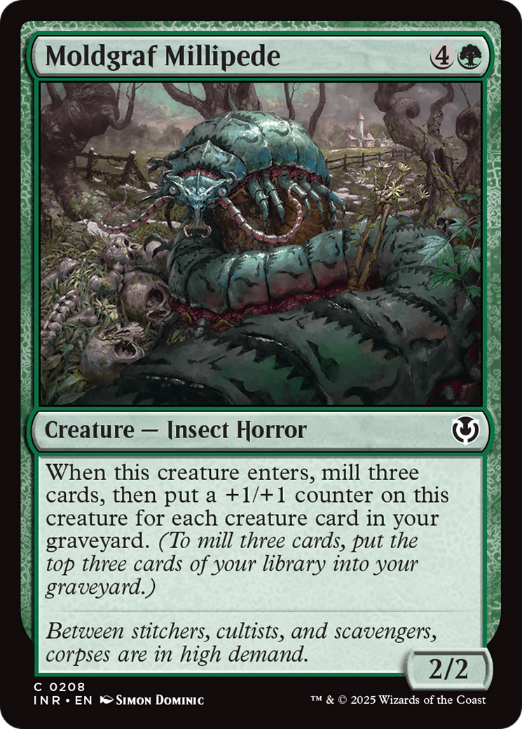 Moldgraf Millipede [Innistrad Remastered] | Lots Moore NSW