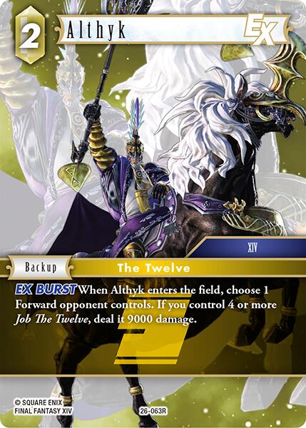 Althyk EX [Gunslinger in the Abyss] | Lots Moore NSW