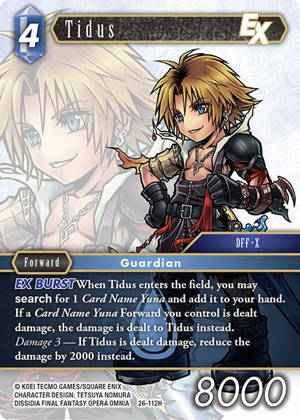 Tidus EX [Gunslinger in the Abyss] | Lots Moore NSW