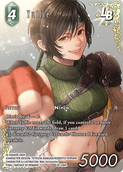Yuffie LB (Full Art) [Gunslinger in the Abyss] | Lots Moore NSW