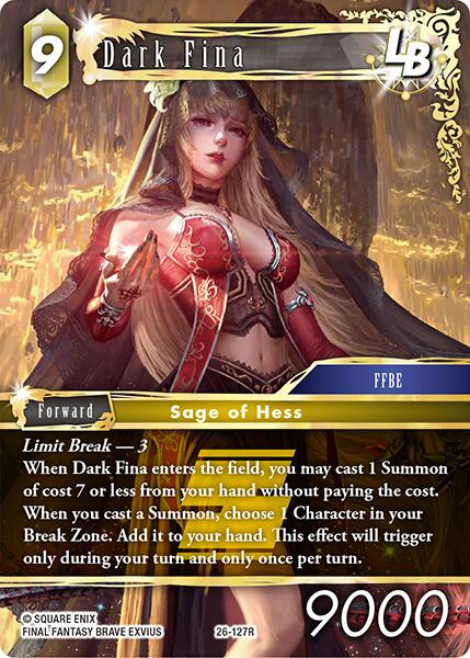 Dark Fina LB [Gunslinger in the Abyss] | Lots Moore NSW