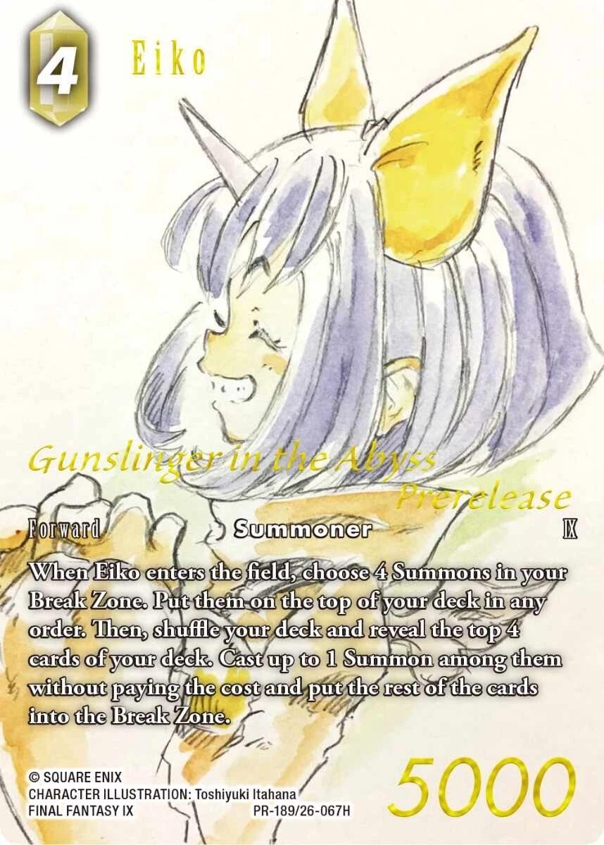 Eiko (Prerelease Promo) [Gunslinger in the Abyss] | Lots Moore NSW