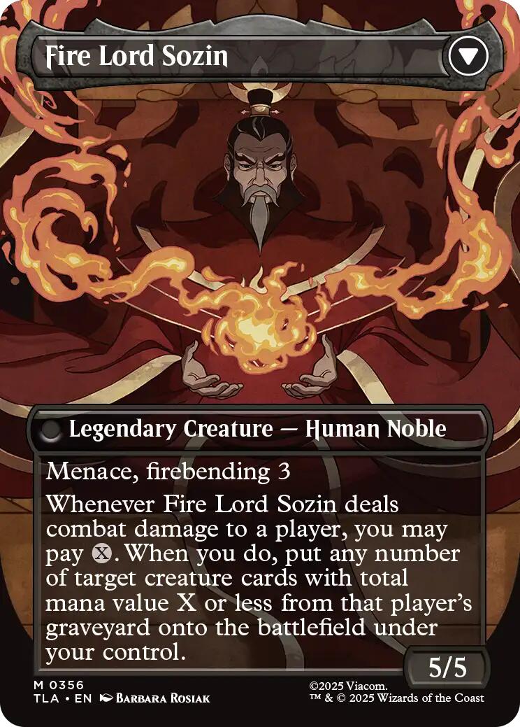 The Rise of Sozin (Borderless) [Avatar: The Last Airbender] | Lots Moore NSW