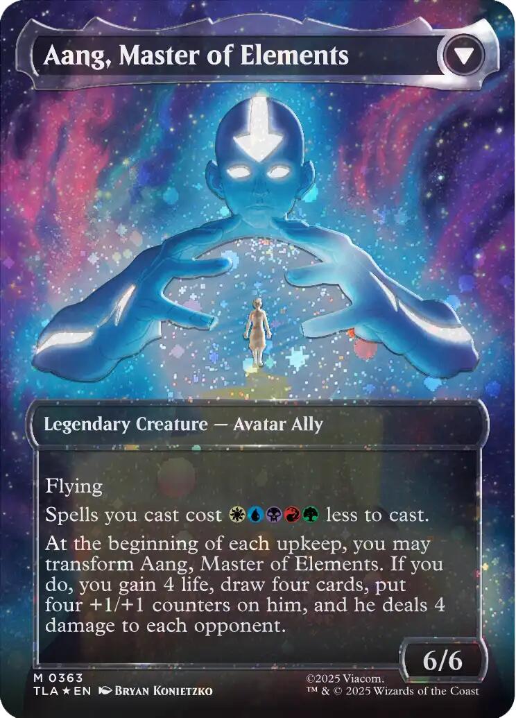 Avatar Aang (Raised Foil) [Avatar: The Last Airbender] | Lots Moore NSW
