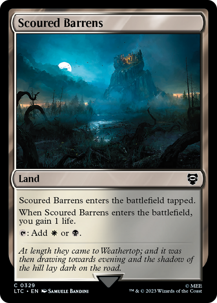 Scoured Barrens [The Lord of the Rings: Tales of Middle-Earth Commander] | Lots Moore NSW