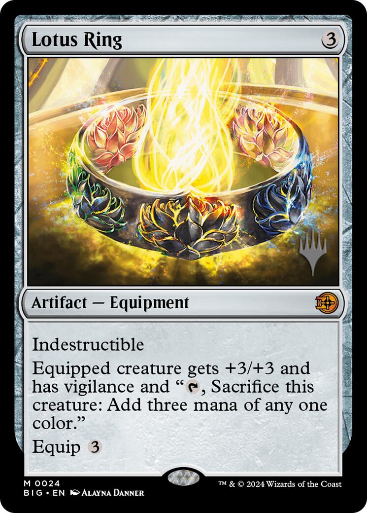 Lotus Ring [Edge of Eternities Promo Pack] | Lots Moore NSW