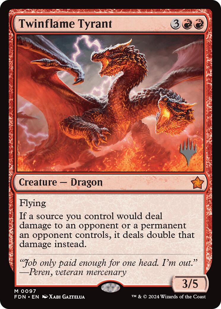 Twinflame Tyrant [Edge of Eternities Promo Pack] | Lots Moore NSW