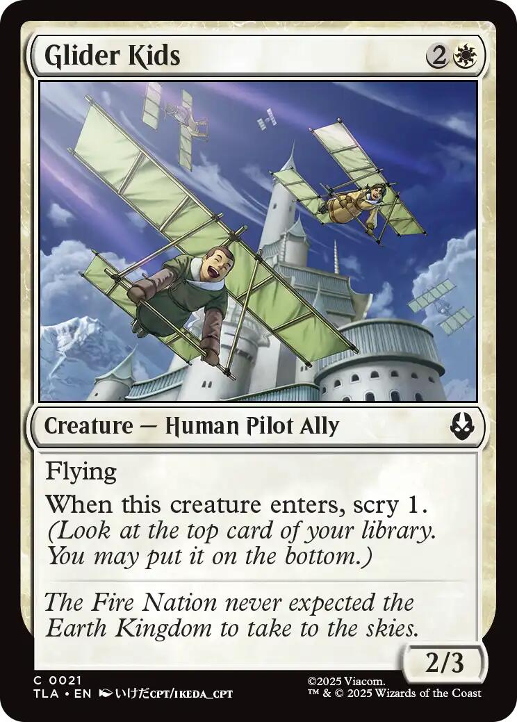 Glider Kids [Avatar: The Last Airbender] | Lots Moore NSW