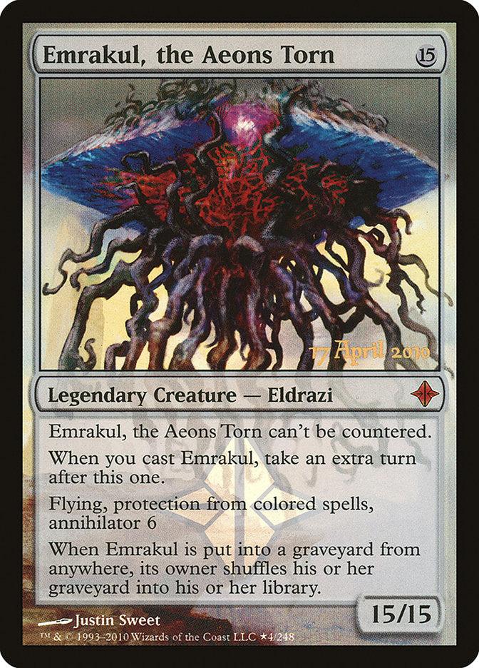 Emrakul, the Aeons Torn [Rise of the Eldrazi Prerelease Promos] | Lots Moore NSW