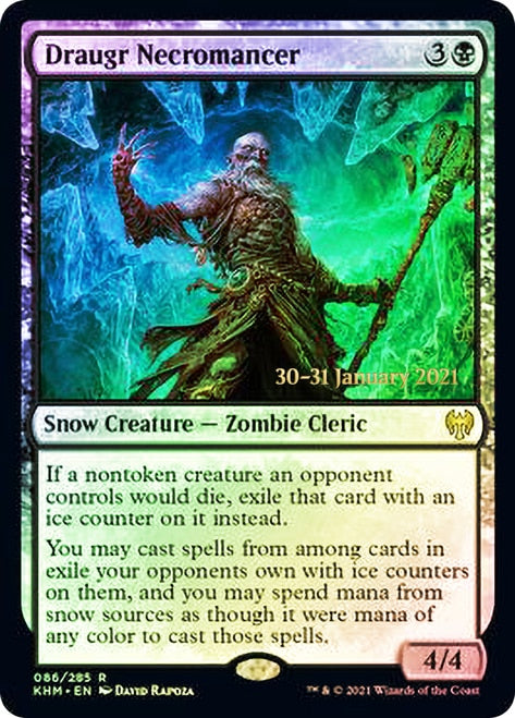 Draugr Necromancer [Kaldheim Prerelease Promos] | Lots Moore NSW