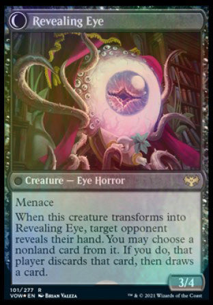 Concealing Curtains // Revealing Eye [Innistrad: Crimson Vow Prerelease Promos] | Lots Moore NSW