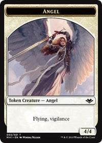 Angel (002) // Illusion (005) Double-Sided Token [Modern Horizons Tokens] | Lots Moore NSW