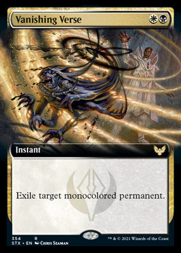 Vanishing Verse (Extended Art) [Strixhaven: School of Mages] | Lots Moore NSW