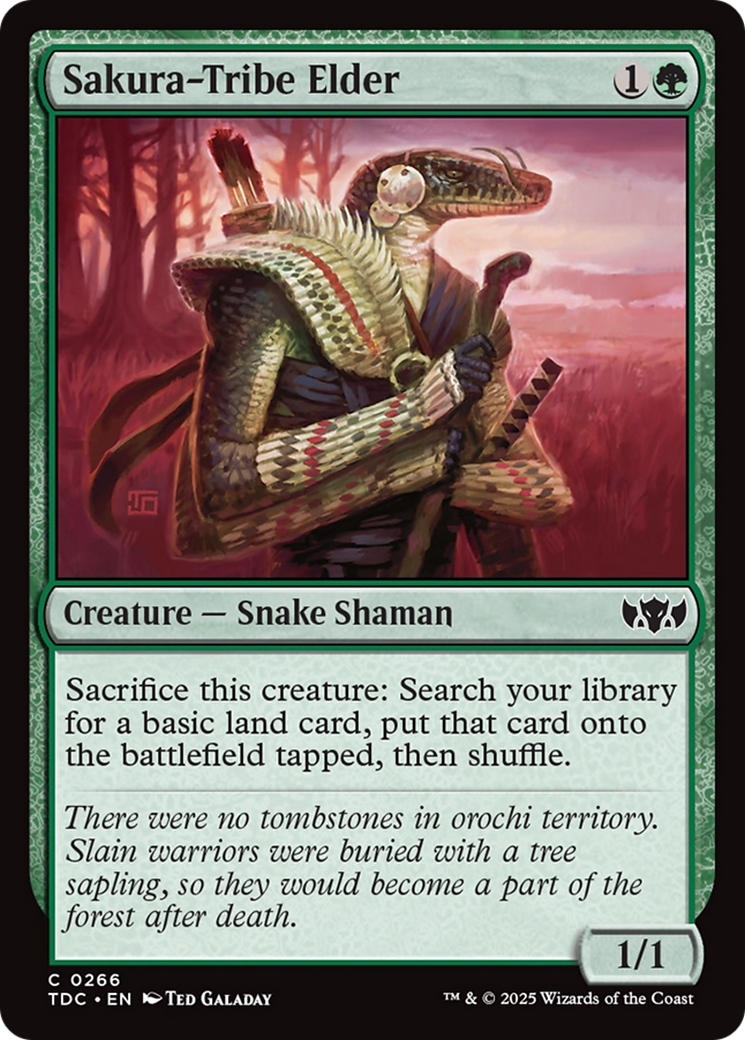 Sakura-Tribe Elder [Tarkir: Dragonstorm Commander] | Lots Moore NSW