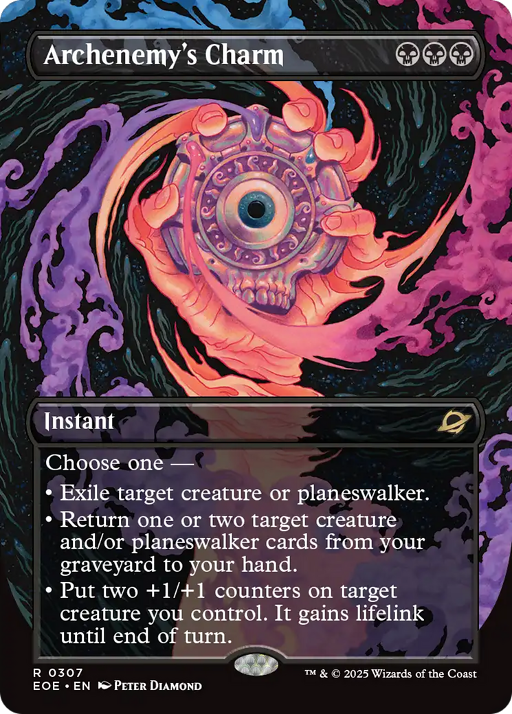Archenemy's Charm (Borderless) [Edge of Eternities] | Lots Moore NSW