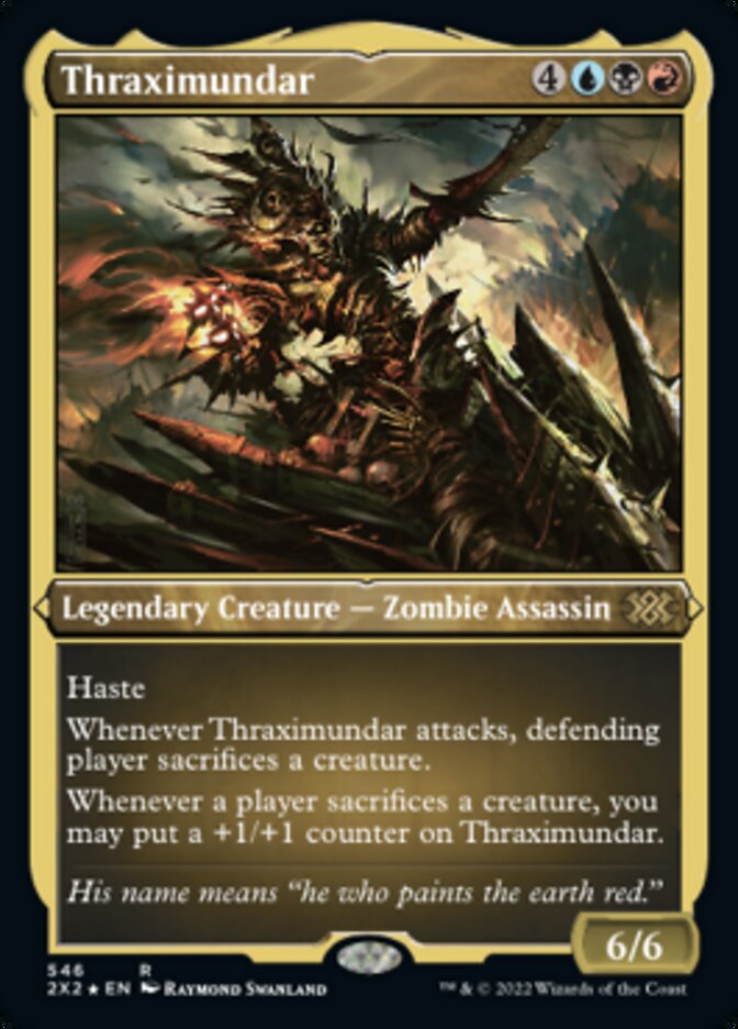 Thraximundar (Foil Etched) [Double Masters 2022] | Lots Moore NSW