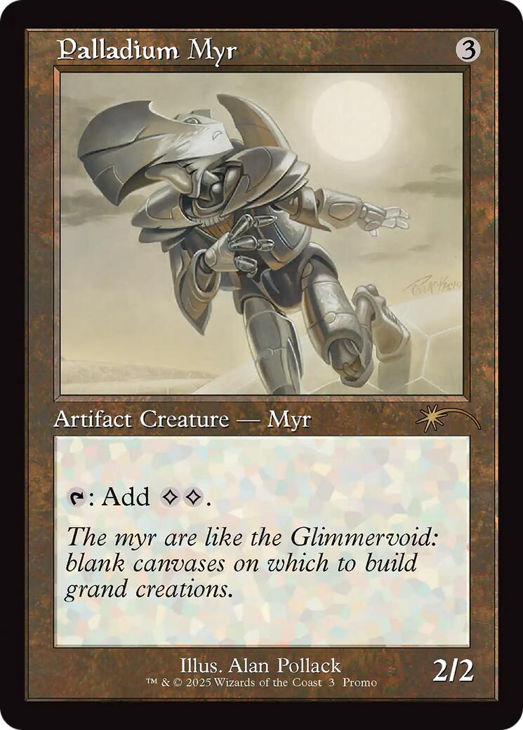 Palladium Myr (Retro Frame) [Standard Showdown Promos] | Lots Moore NSW