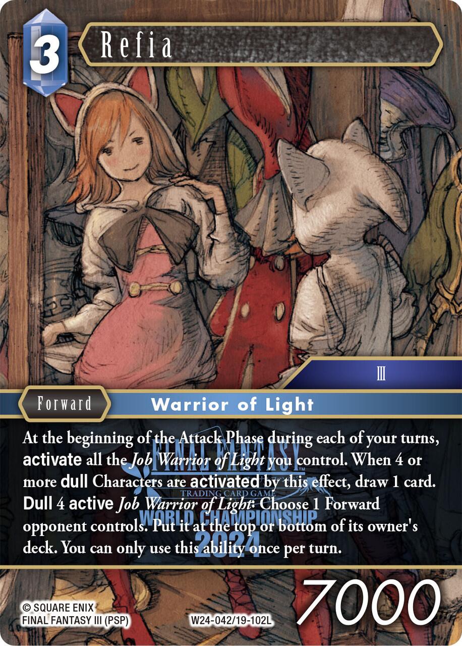 Refia [World Champion Decks 2024] | Lots Moore NSW