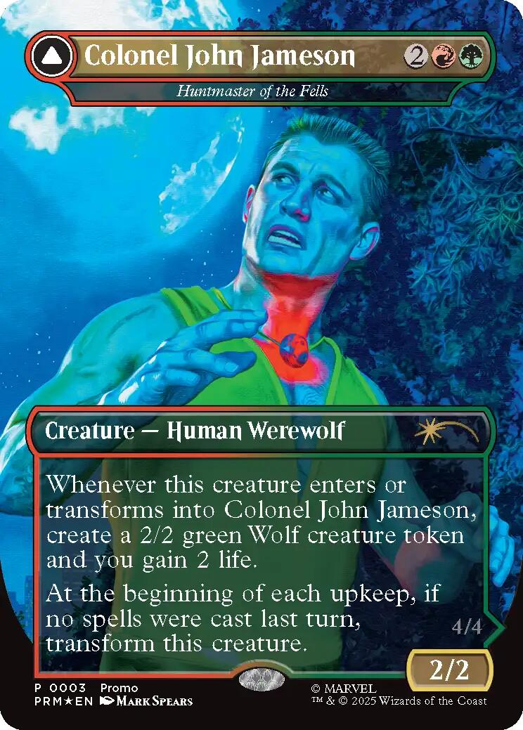 Colonel John Jameson - Huntmaster of the Fells (Borderless) [Media Promos] | Lots Moore NSW