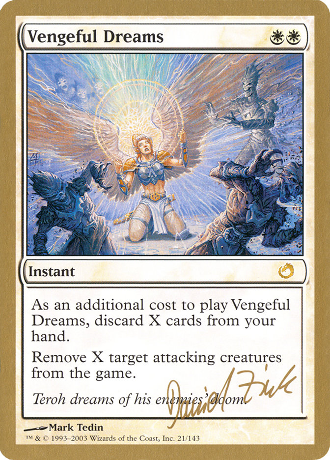 Vengeful Dreams (Daniel Zink) [World Championship Decks 2003] | Lots Moore NSW