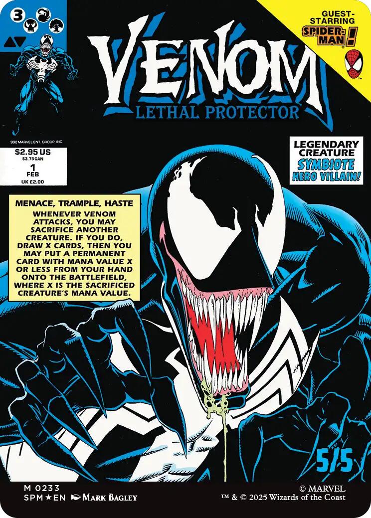 Eddie Brock (0233) (Borderless) [Marvel's Spider-Man] | Lots Moore NSW