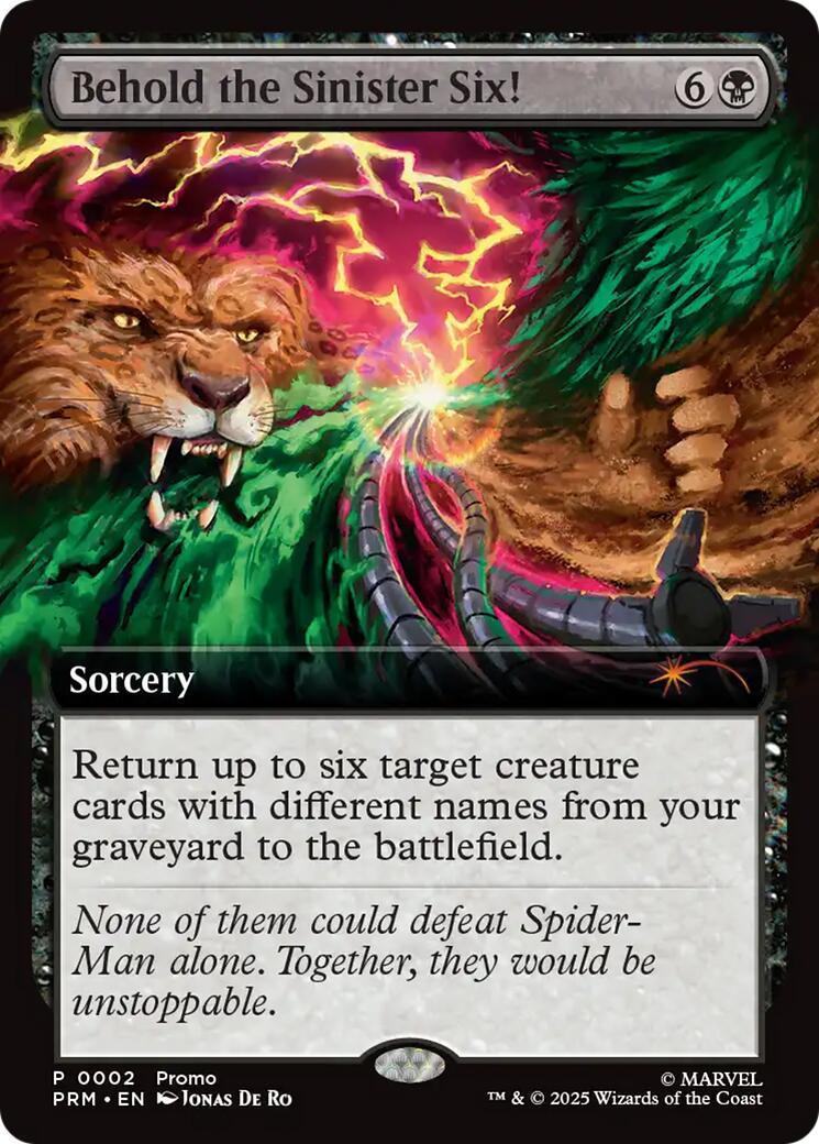 Behold the Sinister Six! [Marvel's Spider-Man Promos] | Lots Moore NSW