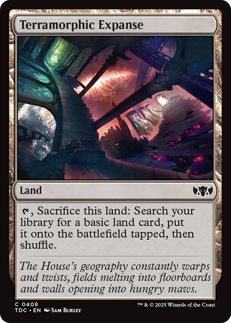 Terramorphic Expanse [Tarkir: Dragonstorm Commander] | Lots Moore NSW