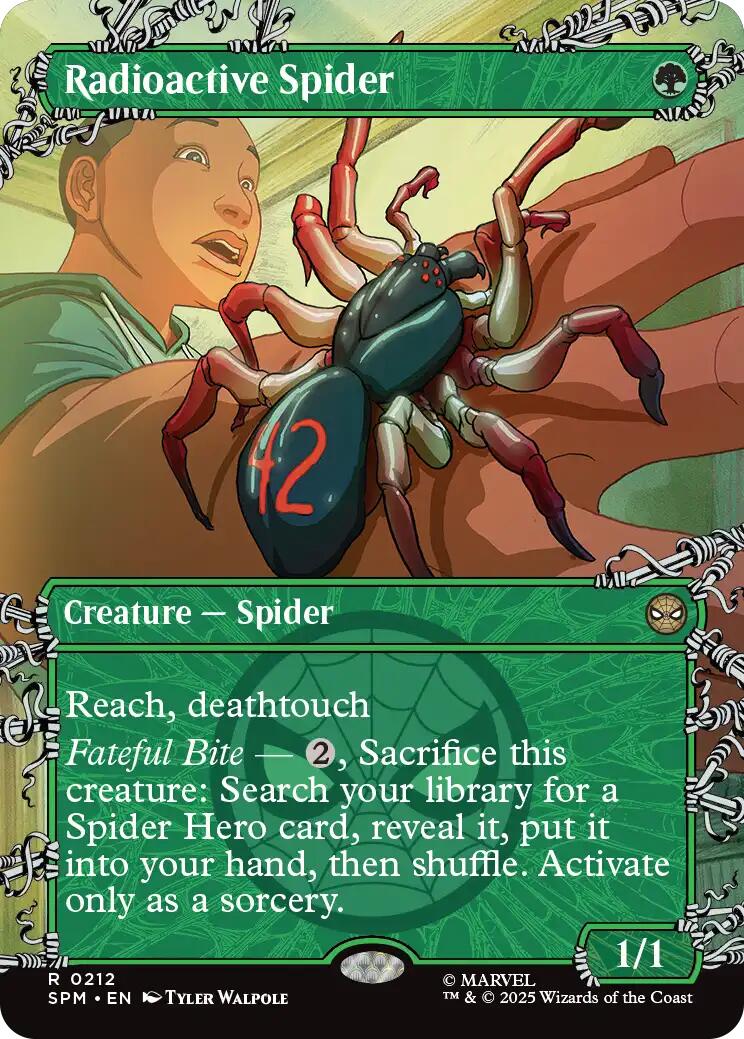 Radioactive Spider (Borderless) [Marvel's Spider-Man] | Lots Moore NSW
