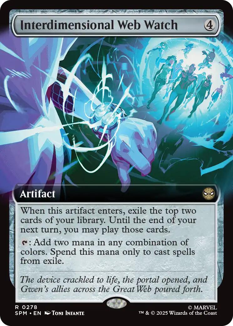 Interdimensional Web Watch (Extended Art) [Marvel's Spider-Man] | Lots Moore NSW