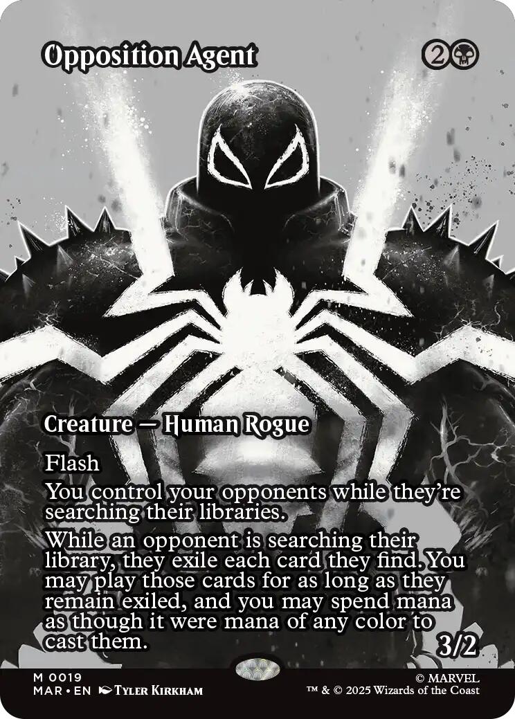Opposition Agent (Borderless) [Marvel Universe: Eternal-Legal] | Lots Moore NSW