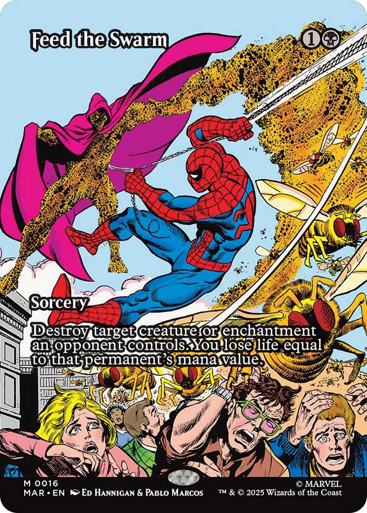 Feed the Swarm (Borderless) [Marvel Universe: Eternal-Legal] | Lots Moore NSW