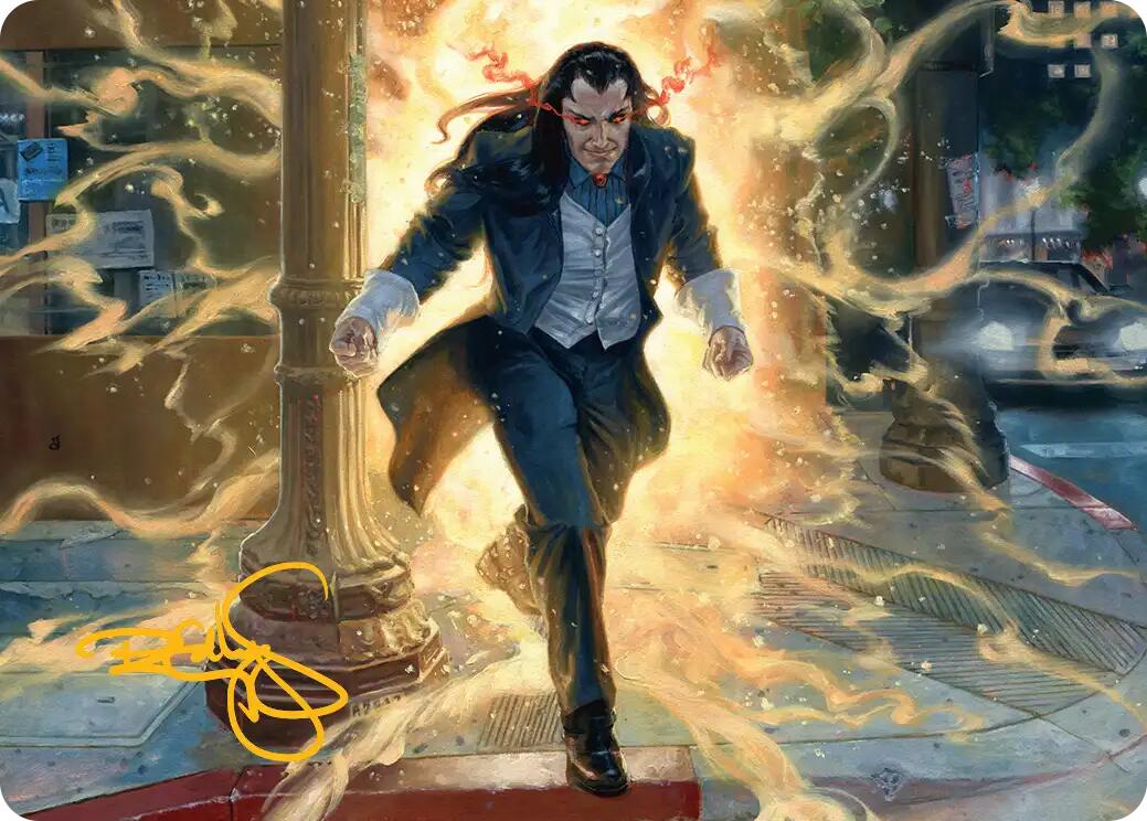 Morlun, Devourer of Spiders Art Card (Gold-Stamped Signature) [Marvel's Spider-Man Art Series] | Lots Moore NSW