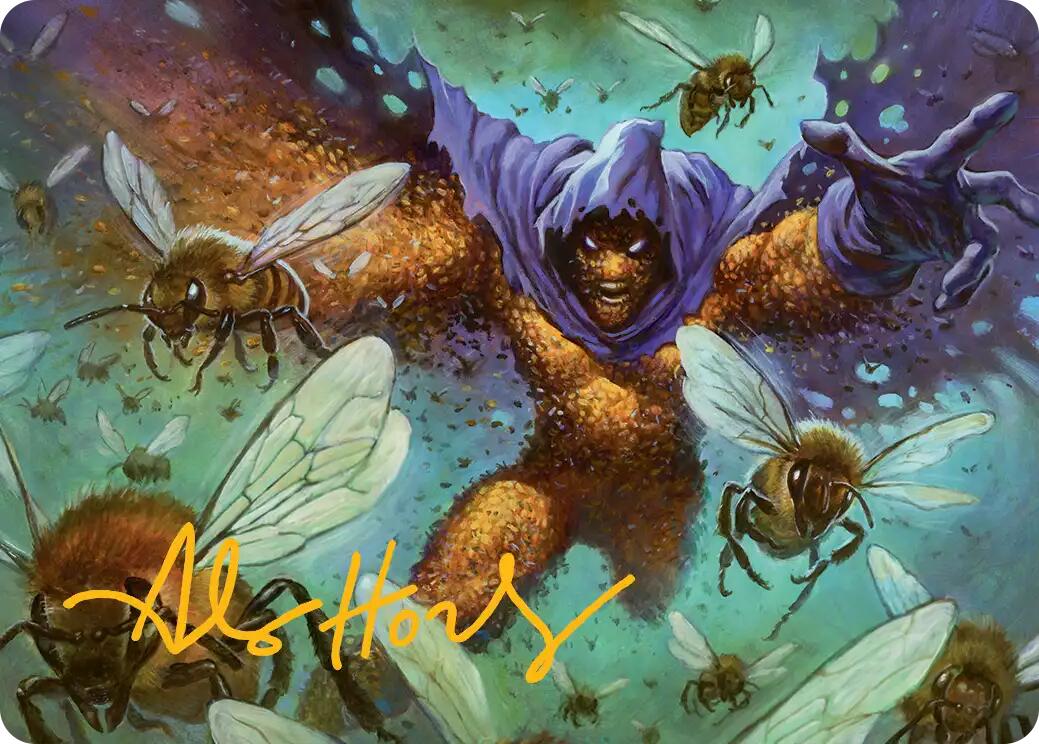 Swarm, Being of Bees Art Card (Gold-Stamped Signature) [Marvel's Spider-Man Art Series] | Lots Moore NSW