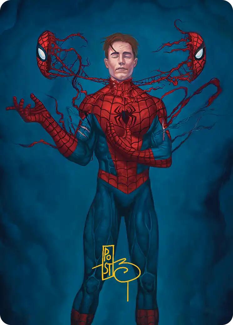 Secret Identity Art Card (Gold-Stamped Signature) [Marvel's Spider-Man Art Series] | Lots Moore NSW