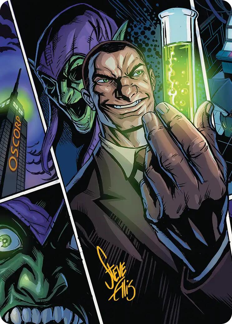 Norman Osborn Art Card (Gold-Stamped Signature) [Marvel's Spider-Man Art Series] | Lots Moore NSW