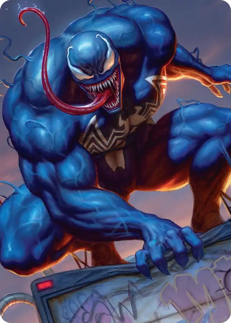 Venom, Deadly Devourer Art Card [Marvel's Spider-Man Art Series] | Lots Moore NSW