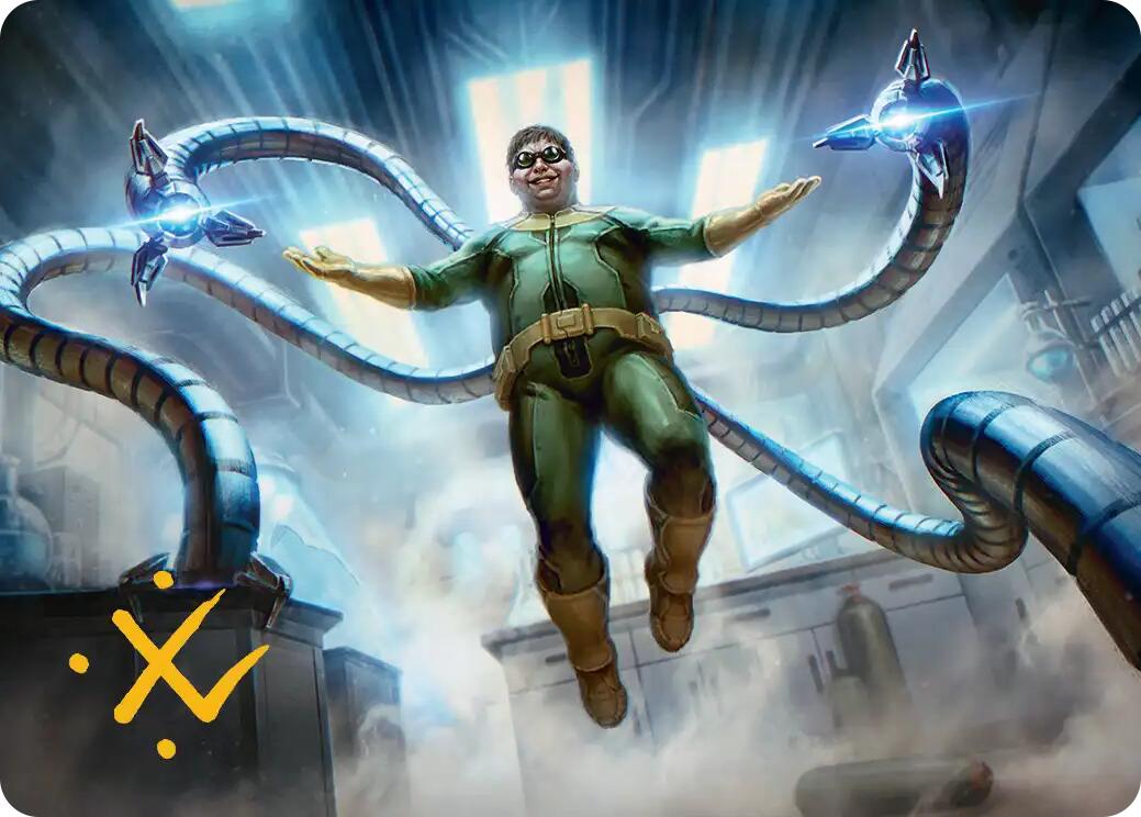 Doctor Octopus, Master Planner Art Card (25/54) (Gold-Stamped Signature) [Marvel's Spider-Man Art Series] | Lots Moore NSW