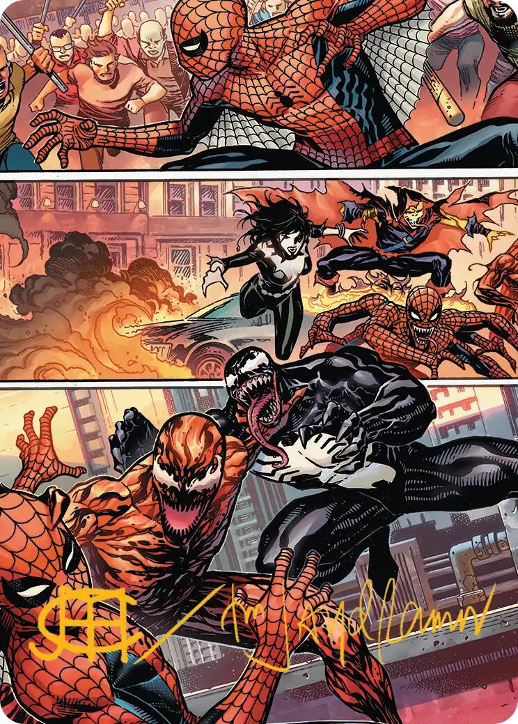 Maximum Carnage Art Card (Gold-Stamped Signature) [Marvel's Spider-Man Art Series] | Lots Moore NSW