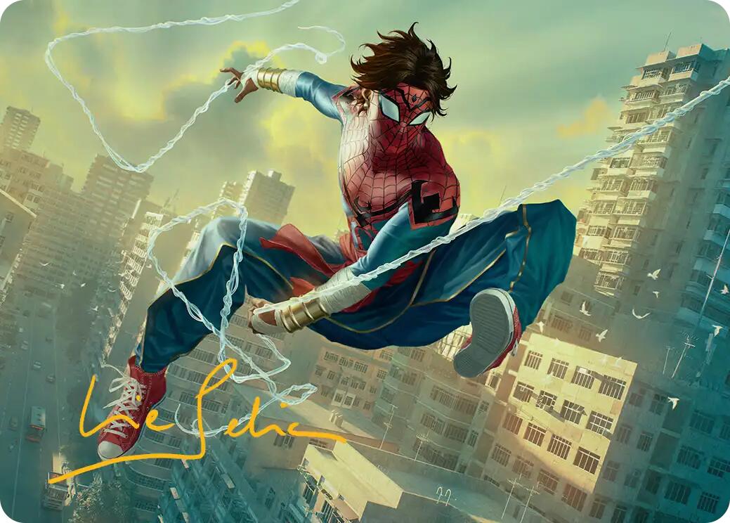 Spider-Man India Art Card (Gold-Stamped Signature) [Marvel's Spider-Man Art Series] | Lots Moore NSW