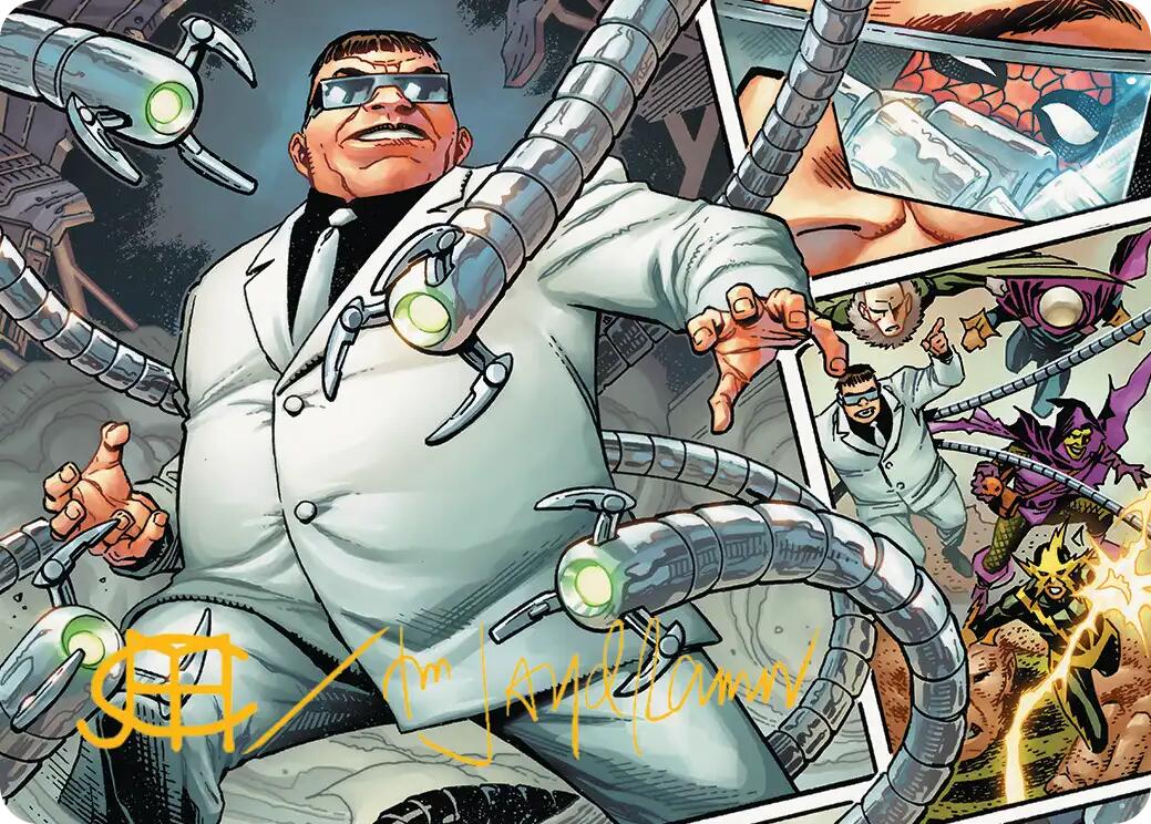 Doctor Octopus, Master Planner Art Card (48/54) (Gold-Stamped Signature) [Marvel's Spider-Man Art Series] | Lots Moore NSW