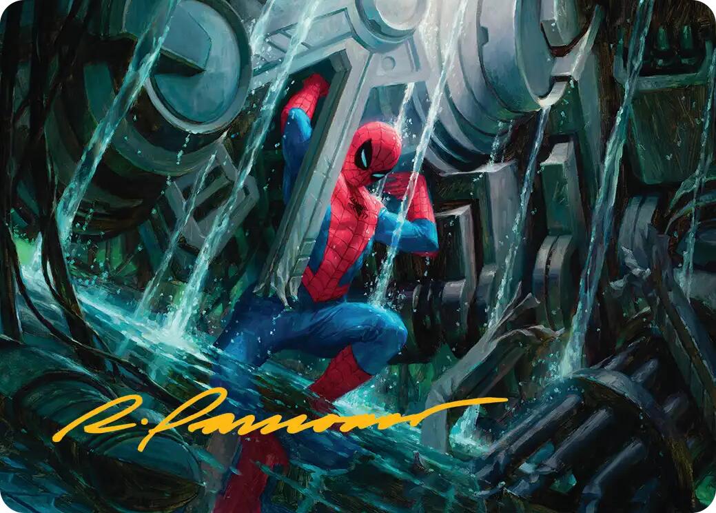 Strength of Will Art Card (Gold-Stamped Signature) [Marvel's Spider-Man Art Series] | Lots Moore NSW