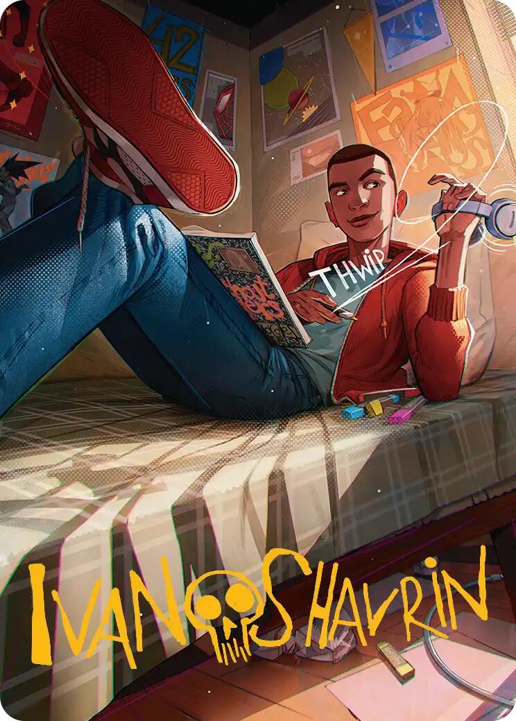 Miles Morales Art Card (Gold-Stamped Signature) [Marvel's Spider-Man Art Series] | Lots Moore NSW