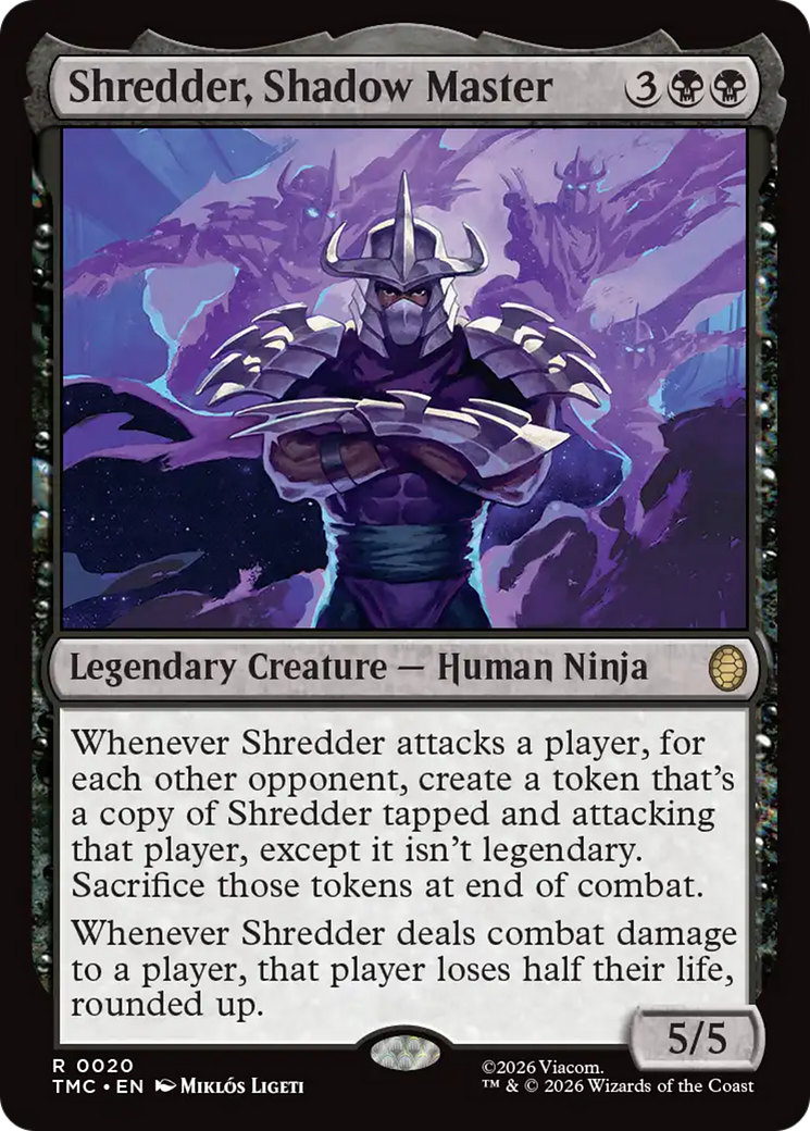 Shredder, Shadow Master [Teenage Mutant Ninja Turtles Commander] | Lots Moore NSW