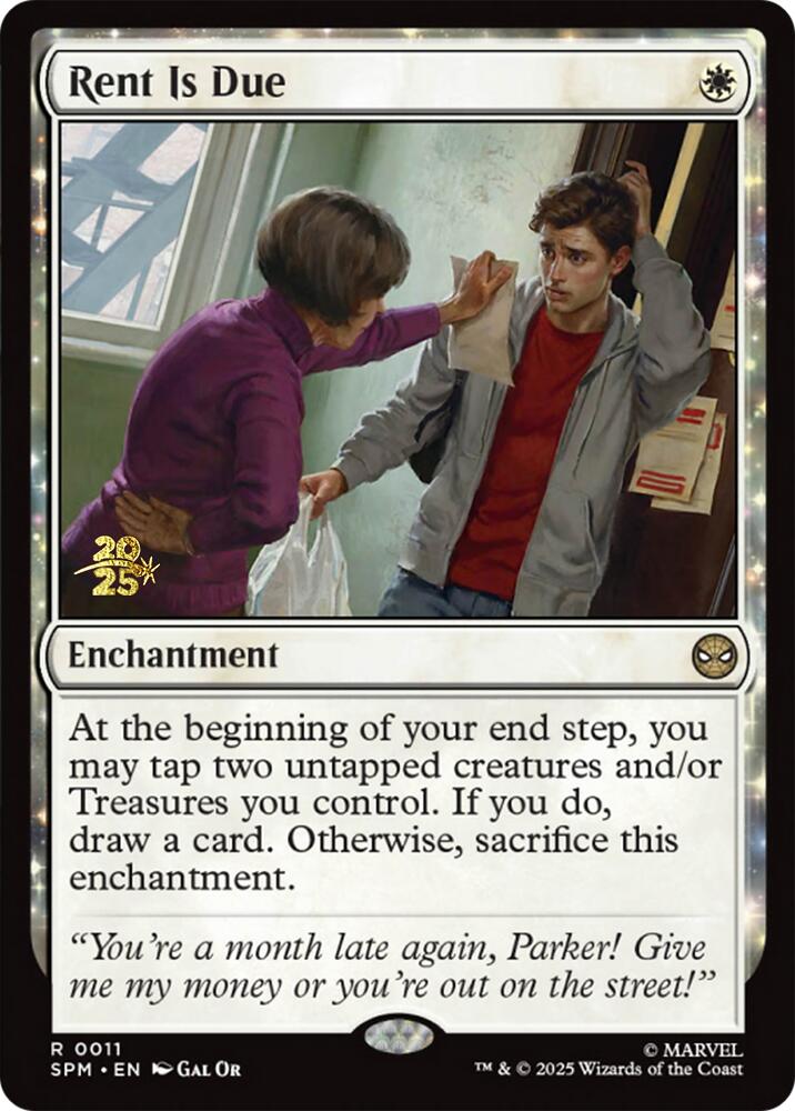 Rent Is Due [Marvel's Spider-Man Prerelease Promos] | Lots Moore NSW