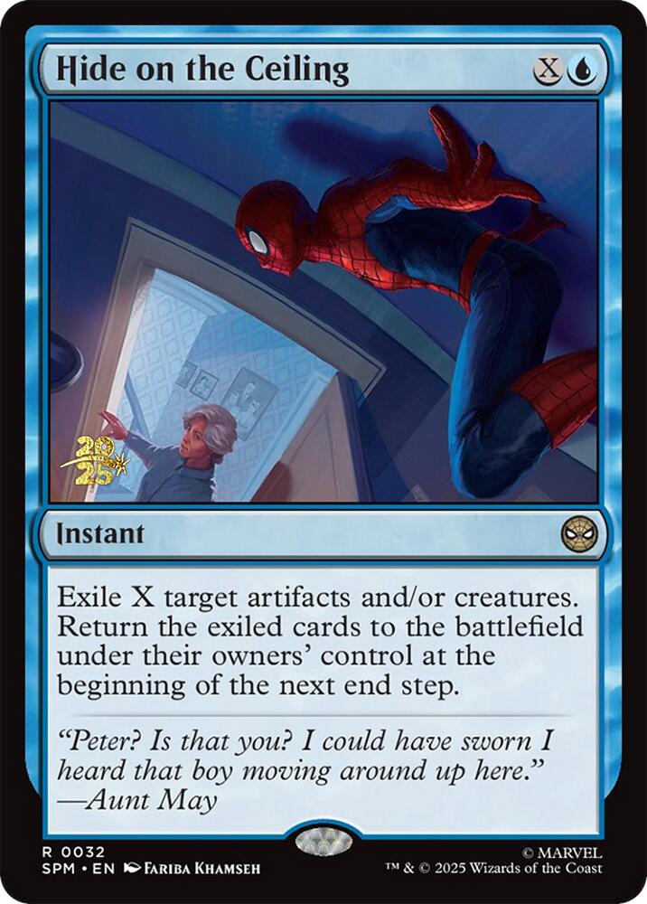Hide on the Ceiling [Marvel's Spider-Man Prerelease Promos] | Lots Moore NSW