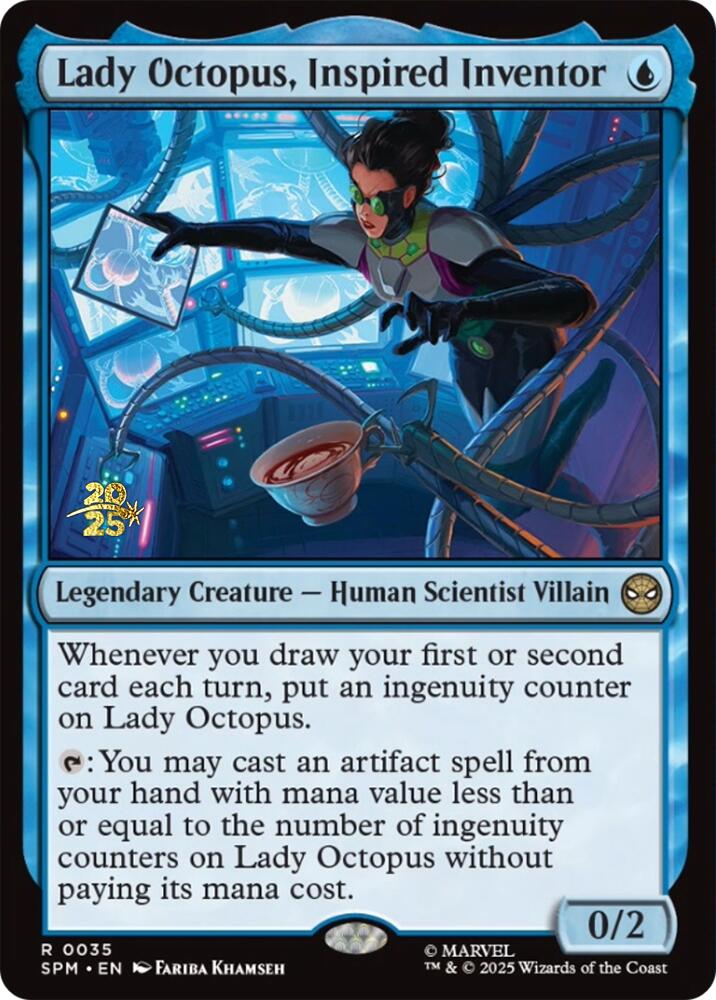 Lady Octopus, Inspired Inventor [Marvel's Spider-Man Prerelease Promos] | Lots Moore NSW